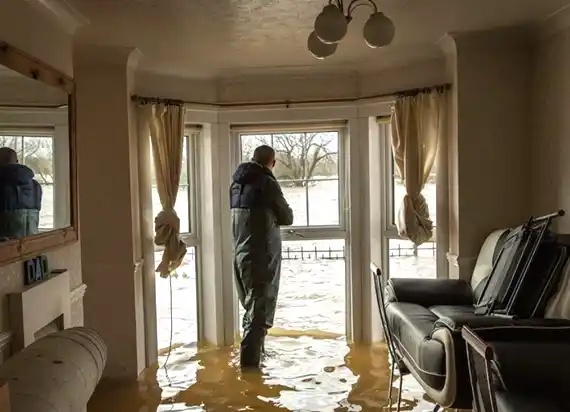 water damage restoration service Flovilla